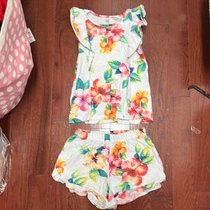 matching girls pajama set